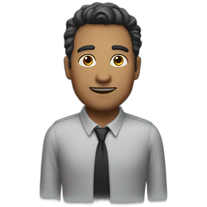 The guy from the last desk emoji