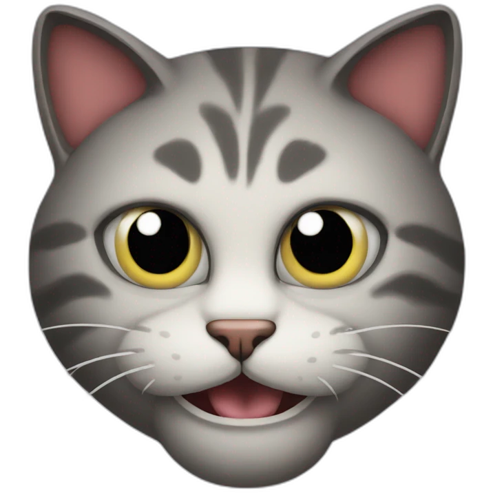 evil cat emoji