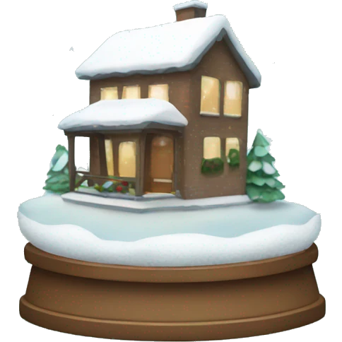 Snow globe  emoji