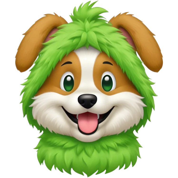 Mike wazalsky in a dog costume emoji