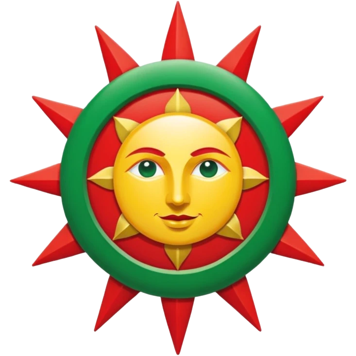 Kürdistan bayrağı emoji