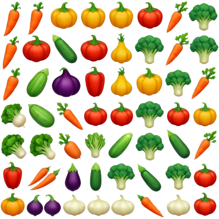 fresh vegetables emoji