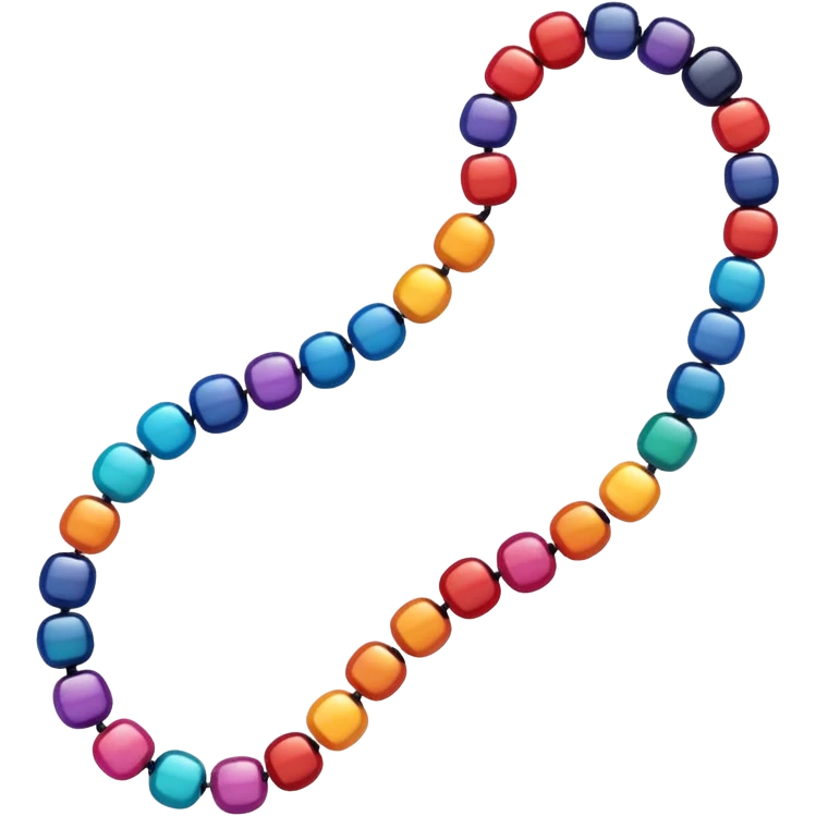 Colorful String Bead emoji