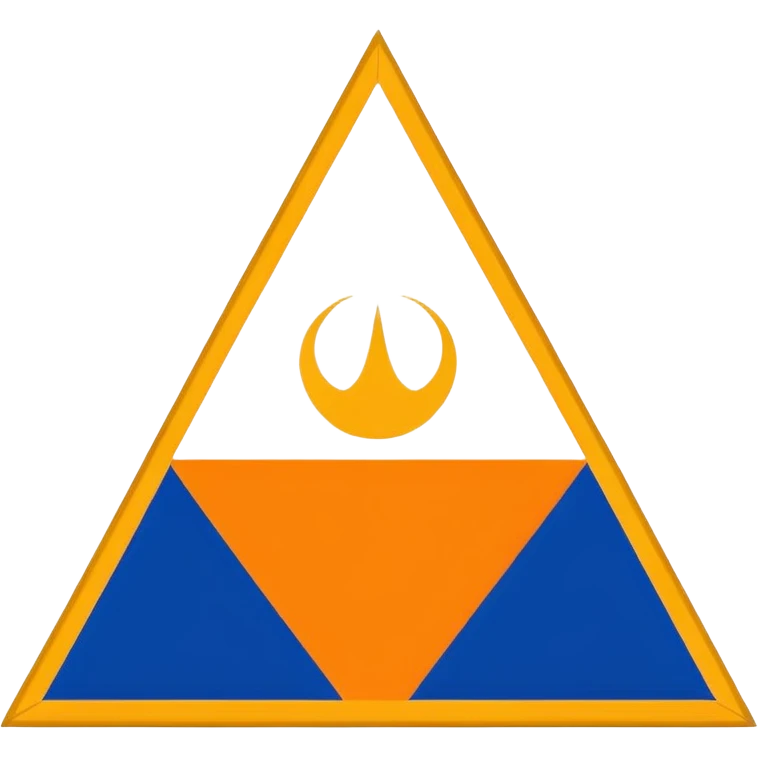 Real Khalistan 🪯 flag triangle  emoji