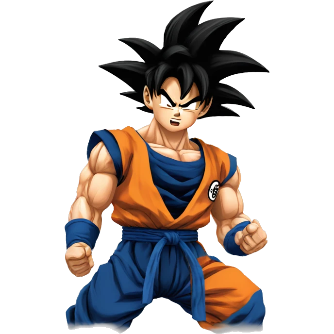 Goku super sayan emoji