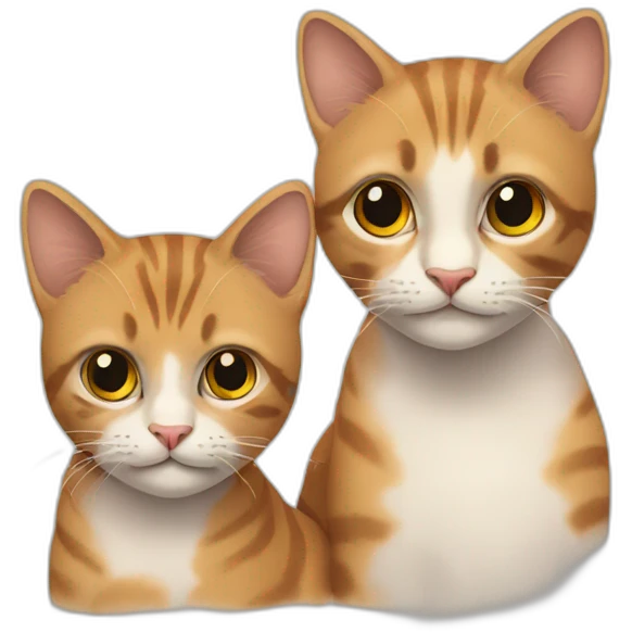 Kat met jongen emoji