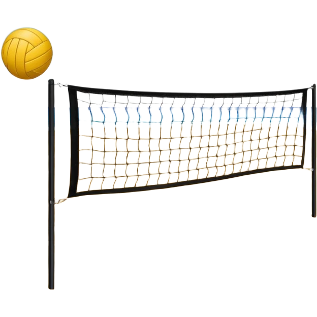 beach Volleyball court emoji