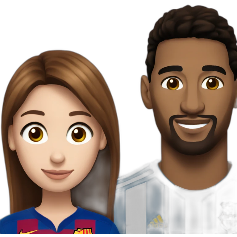 Messi et georgina  emoji