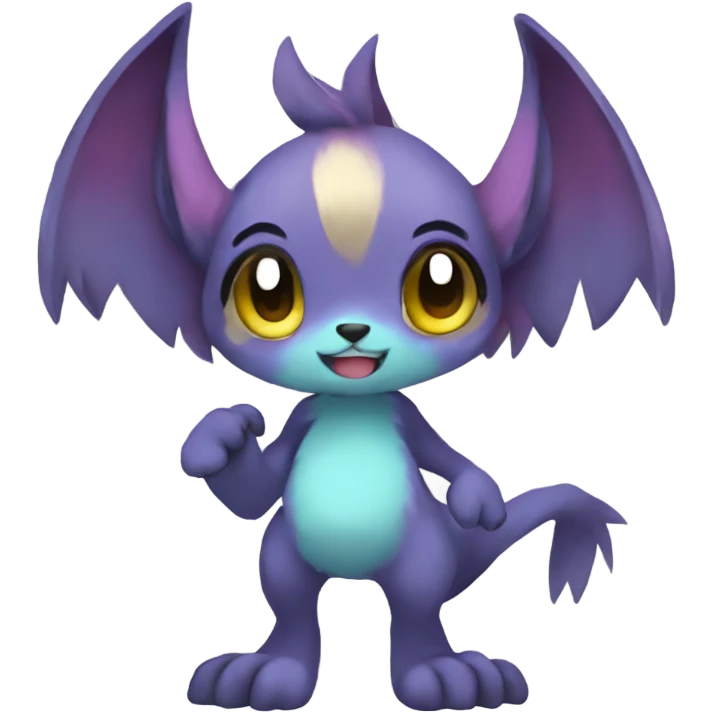 Anthro Sona Fakemon Hybrid Full Body emoji