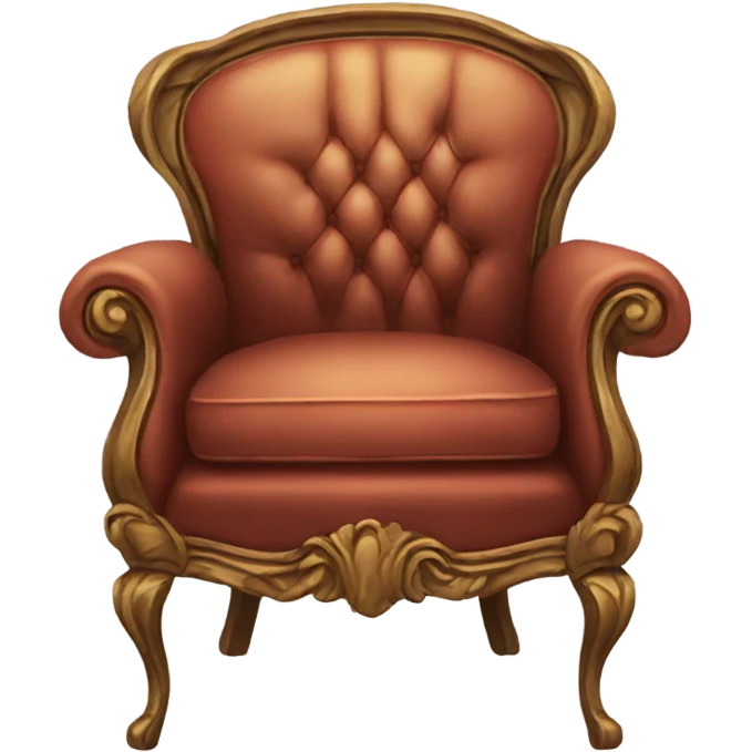 antique chair emoji
