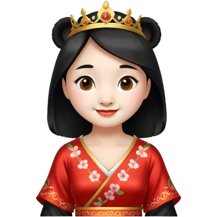 princesse chinoise panda emoji