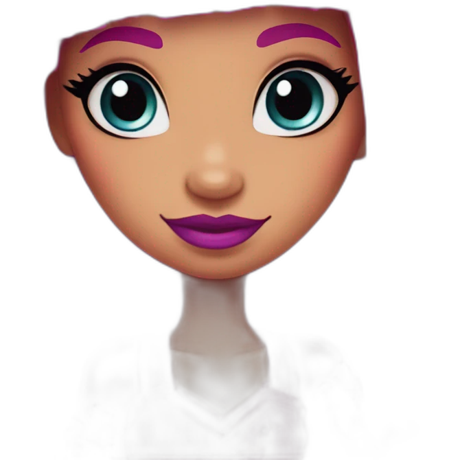 Pink monster high emoji