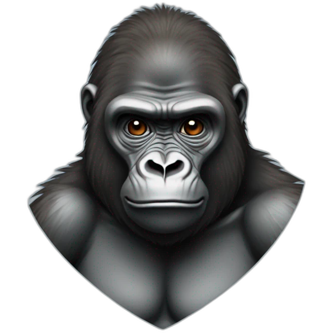gorilla heart emoji emoji