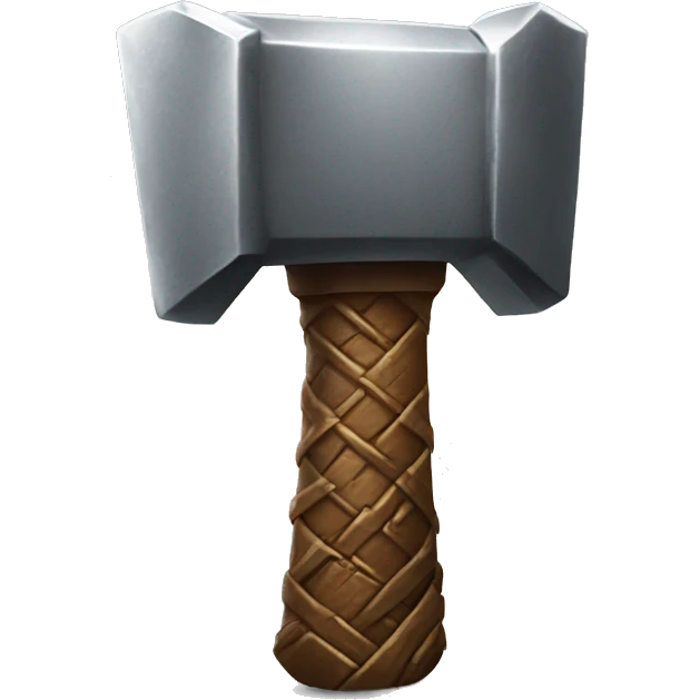 Thor hammer emoji