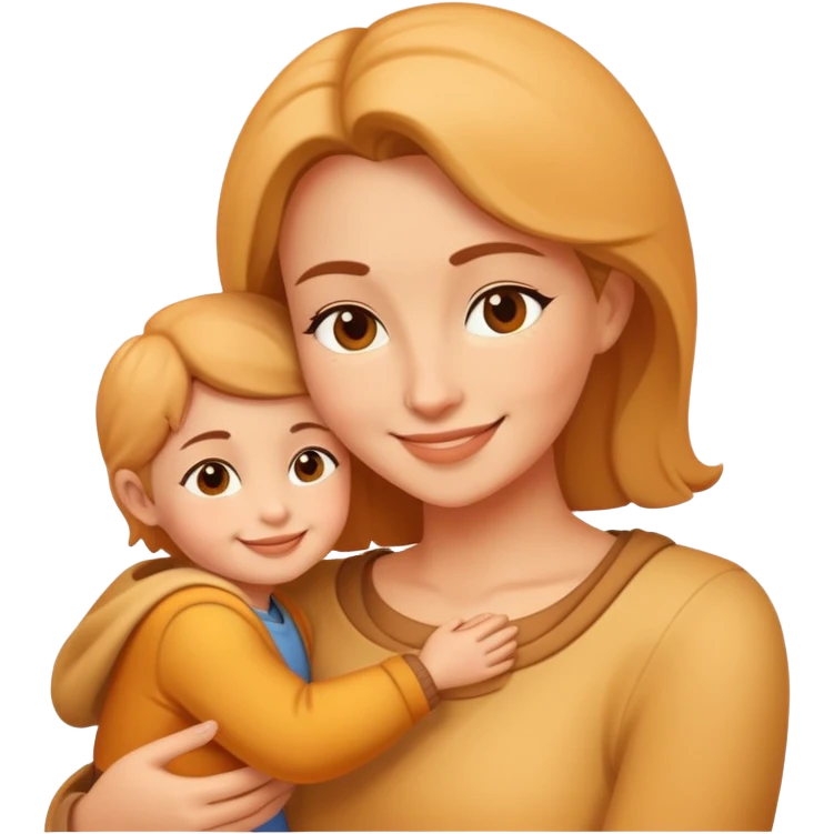 A loving mother figure with a warm smile emoji