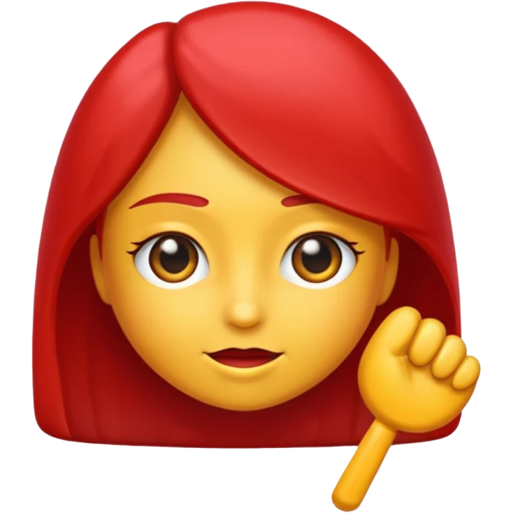 seta sólida vermelha para marcar início de frase emoji