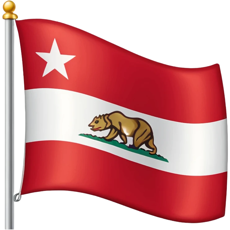 Hazme un emoji de la bandera de California  emoji