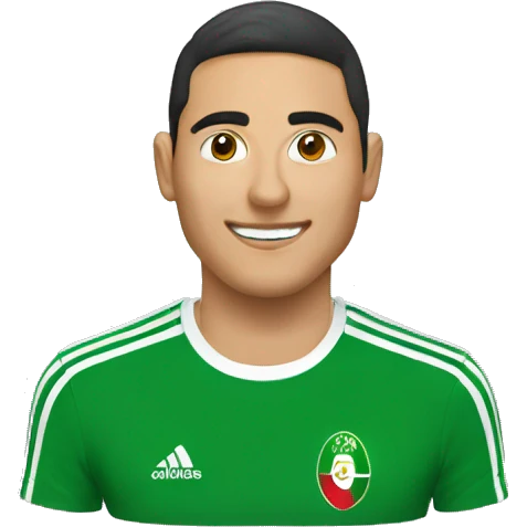 supporter de l ' algerie emoji