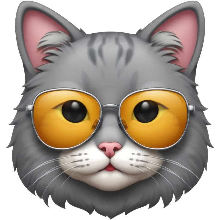 Cat wearing sunglasses emoji