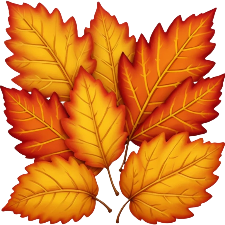 autumn leaves emoji