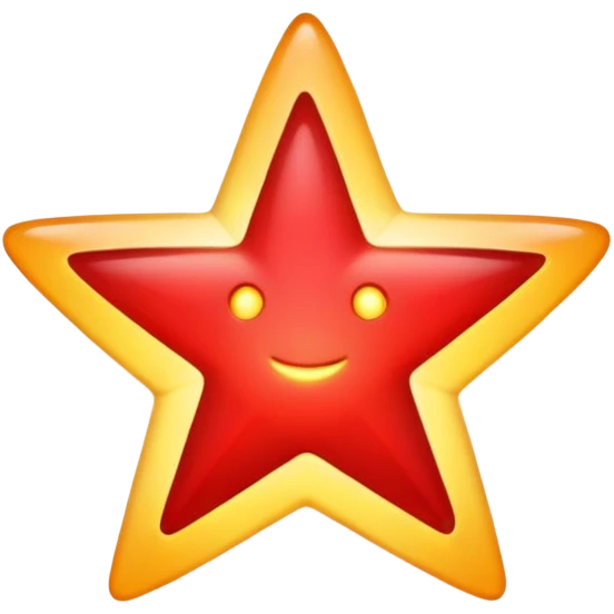 Red Ultra Star emoji