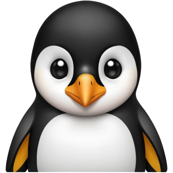 sad penguin crying emoji