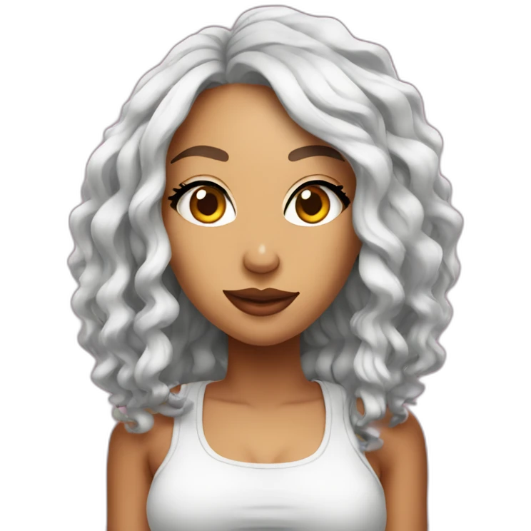 Doja cat, female hip hop Artist emoji