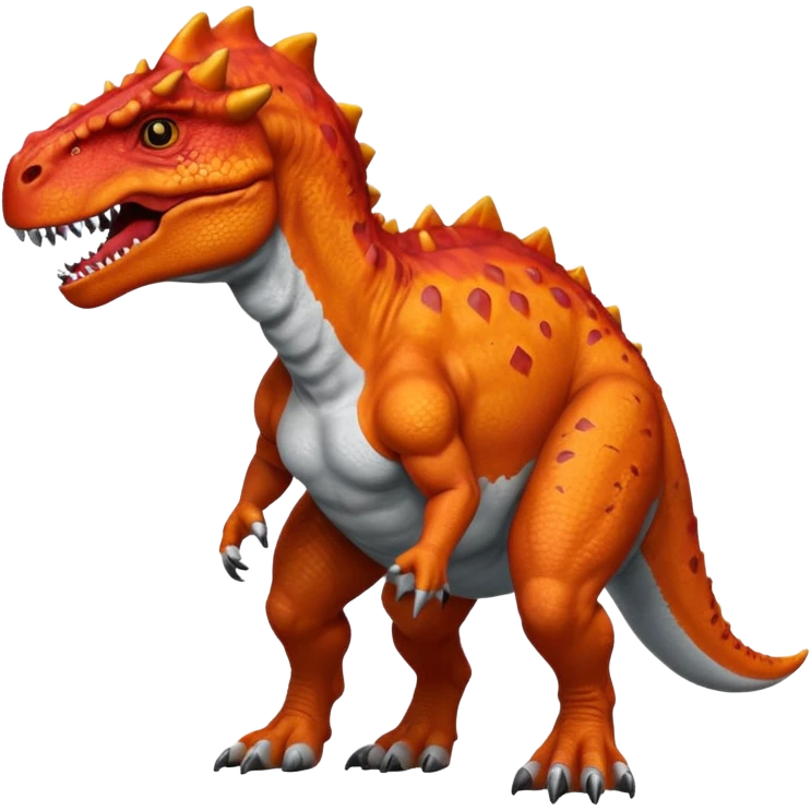 hyper realistic carnotaurus emoji