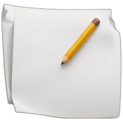 paper getting crossed out emoji