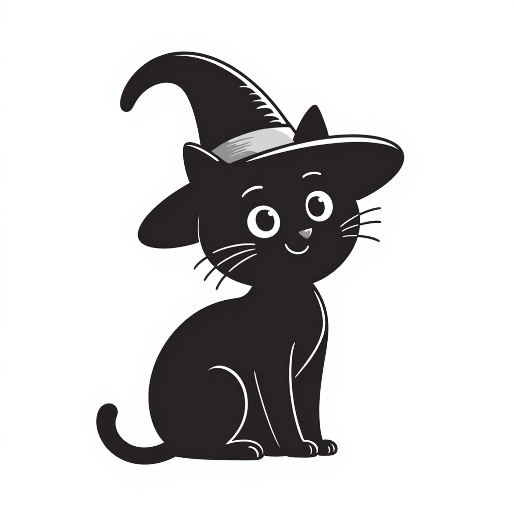 cat wearing a hat emoji