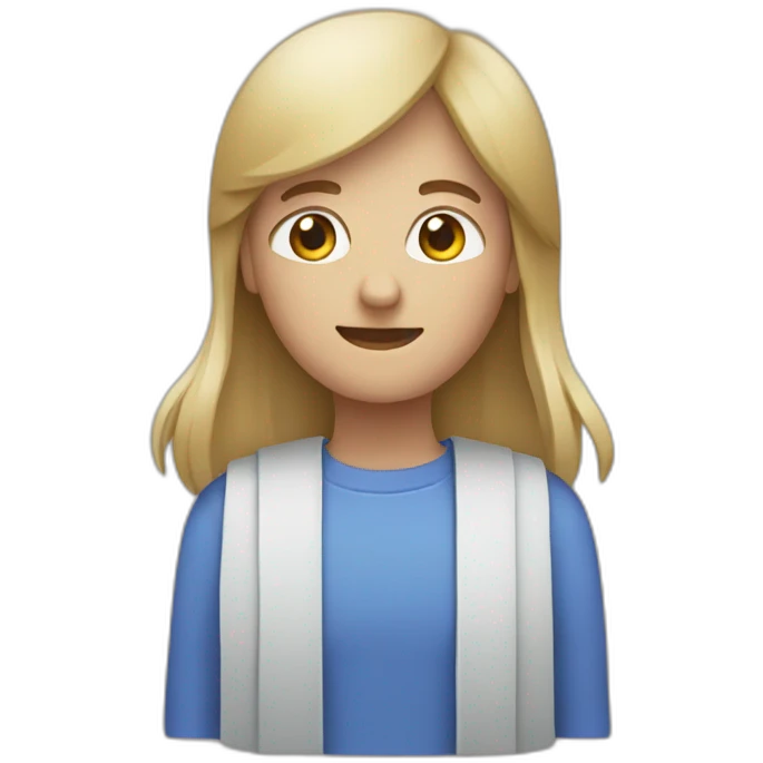 Image with text hello emoji