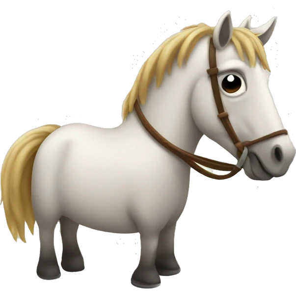 horse in a car emoji