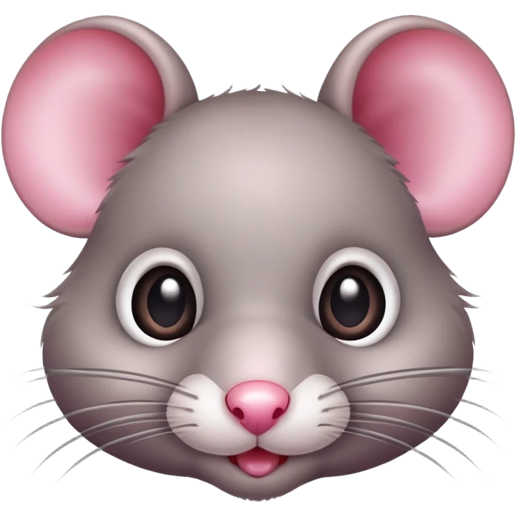cute small rat with big eyes and whiskers emoji