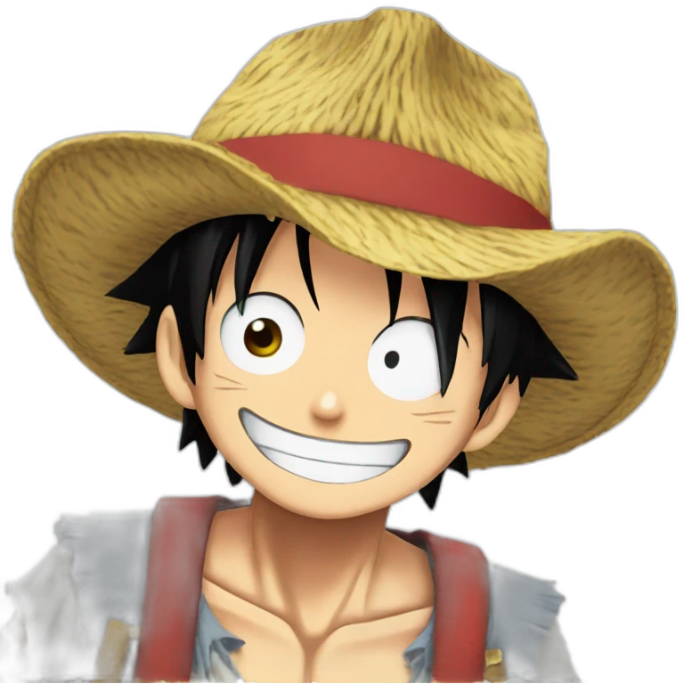 Monkey d luffy emoji