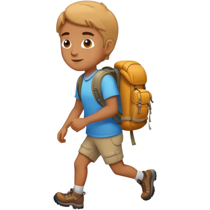 Hiking emoji