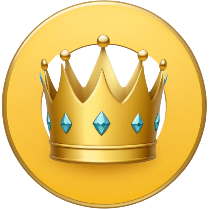 A yellow crown icon centered on a pale yellow circle, with a small ‘Pro’ tag  emoji