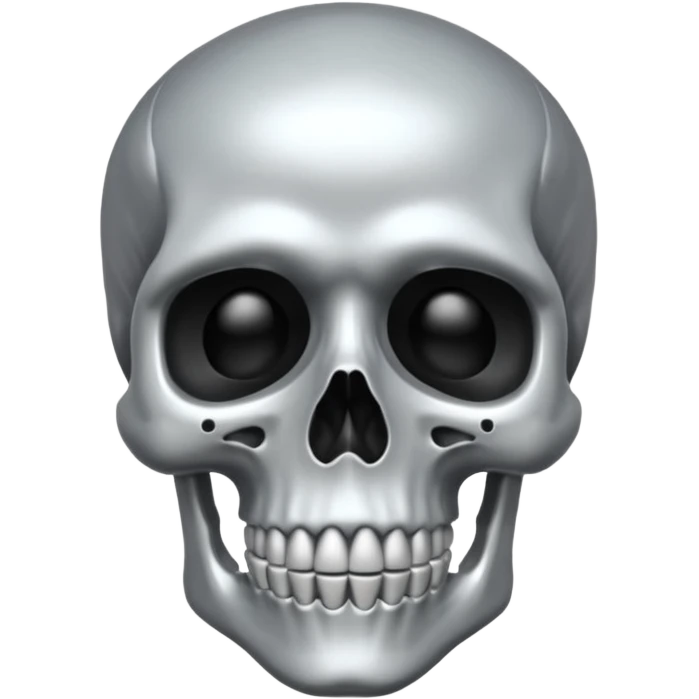 Heavy Metal Skeleton  emoji