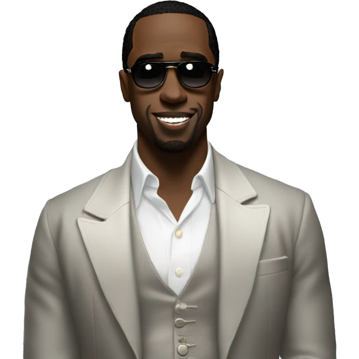 P diddy showing love emoji