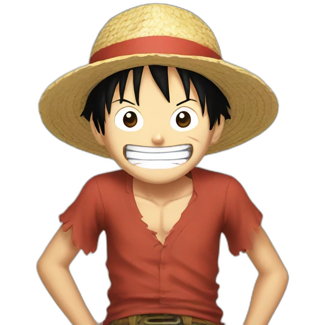 Luffy emoji
