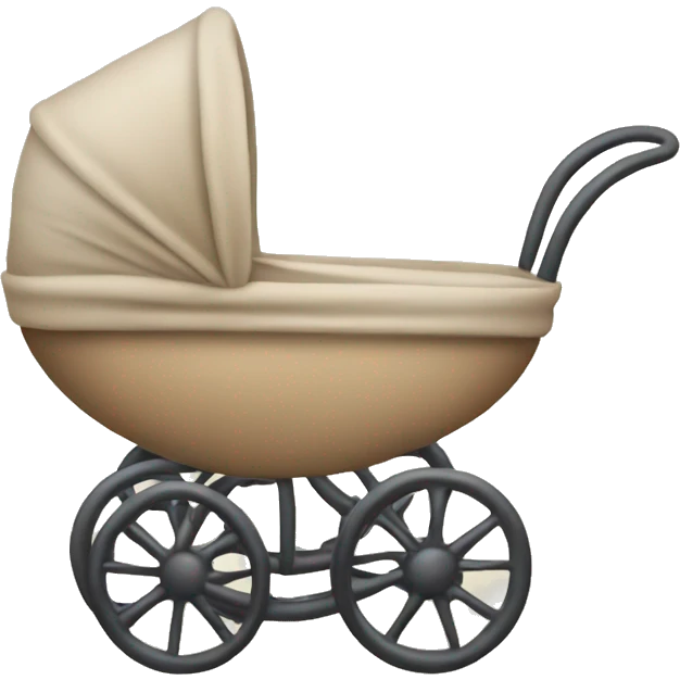 neutral baby buggy emoji