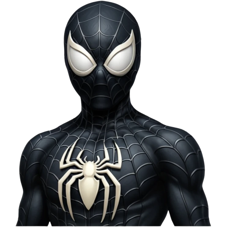 spiderman in a venom suite emoji