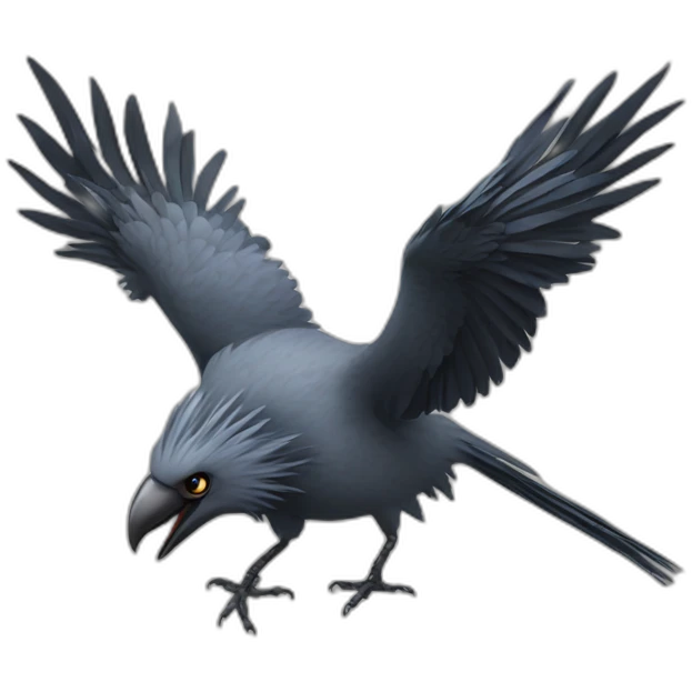 rocker bird emoji