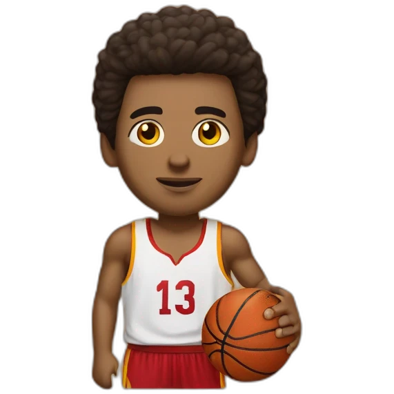 carl herrera basketball player from venezuela emoji