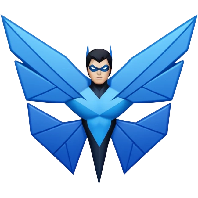 nightwing symbol emoji