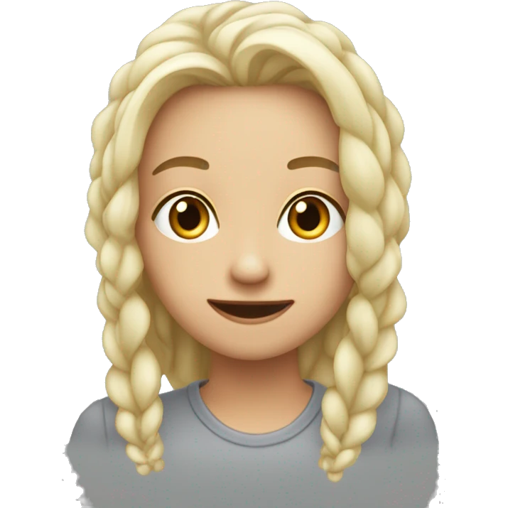 Девушка с таксой в руках emoji