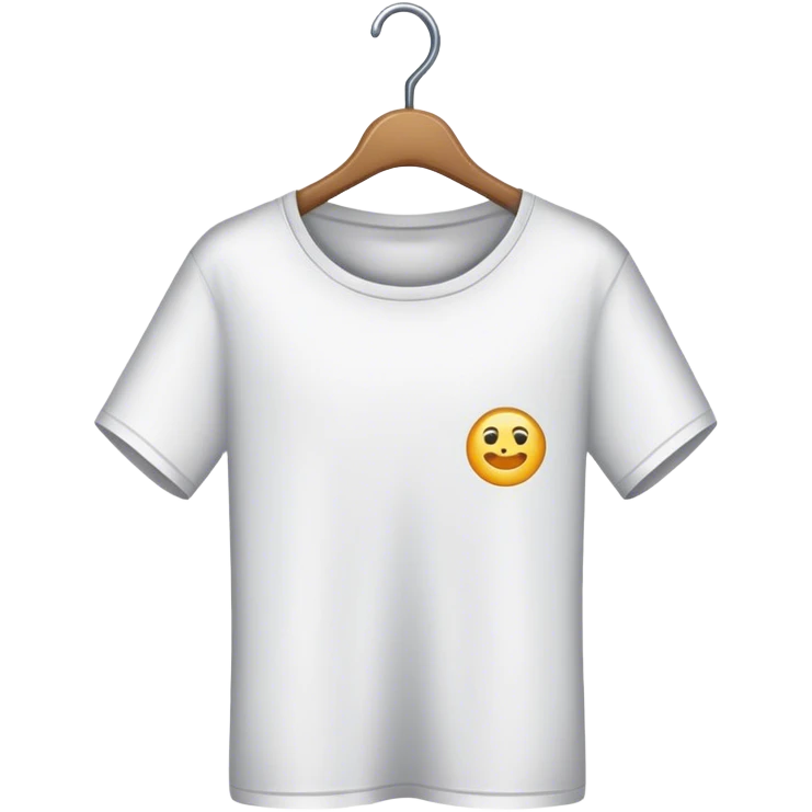 t-shirt on hanger emoji