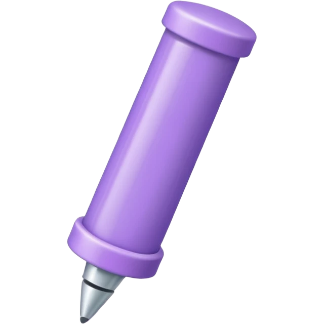 lilac push pin emoji