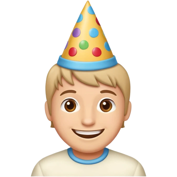 Birthday cake with drew starkey  emoji