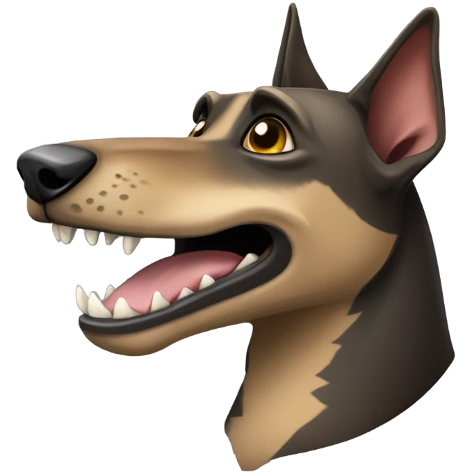 a malinois alligator emoji