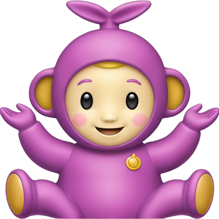 teletubby pink emoji